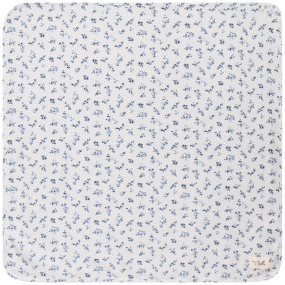 Floral Delight Blanket Blue One Size
