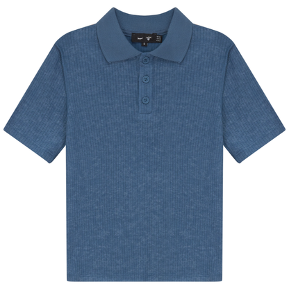 Distressed Short Polo