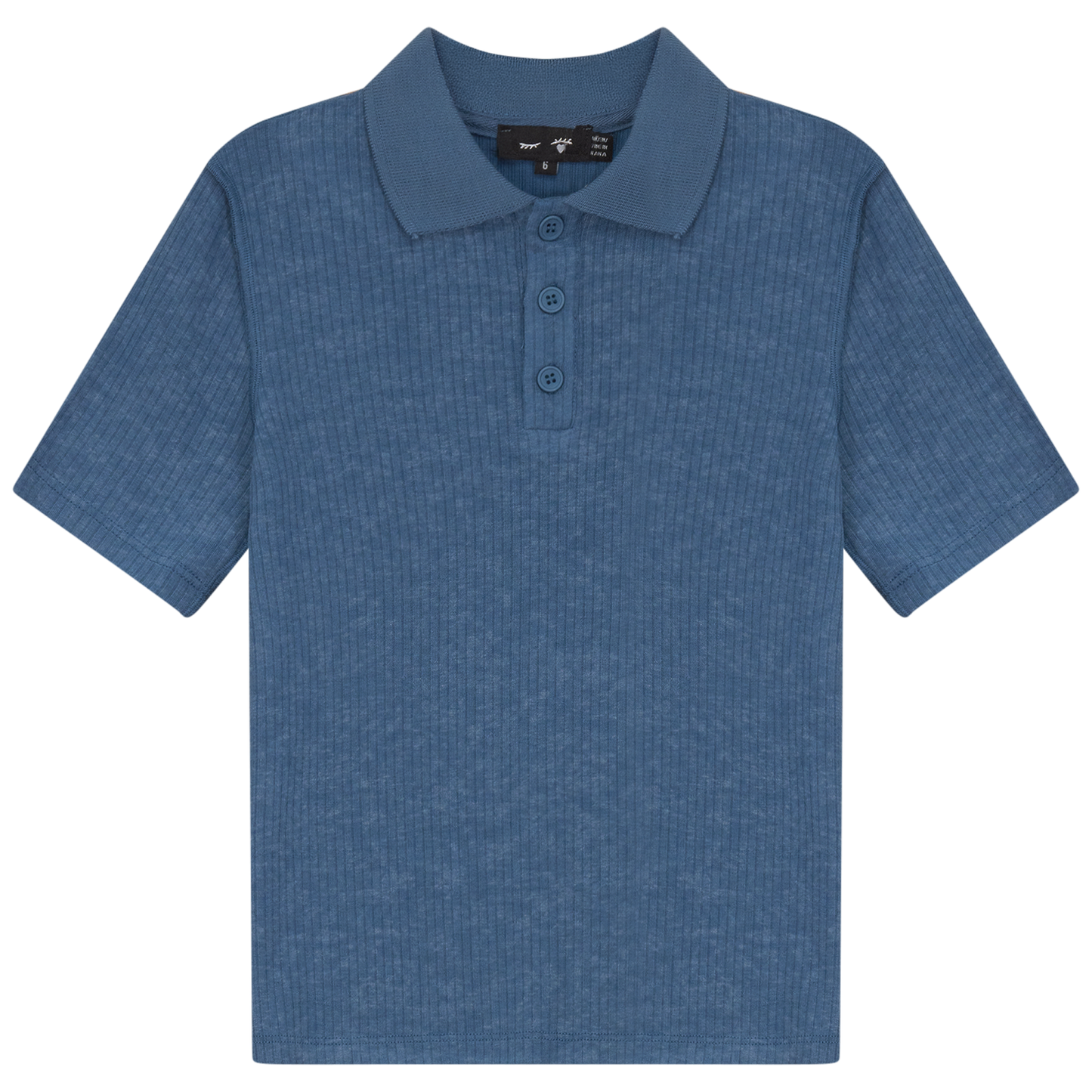 Distressed Short Polo