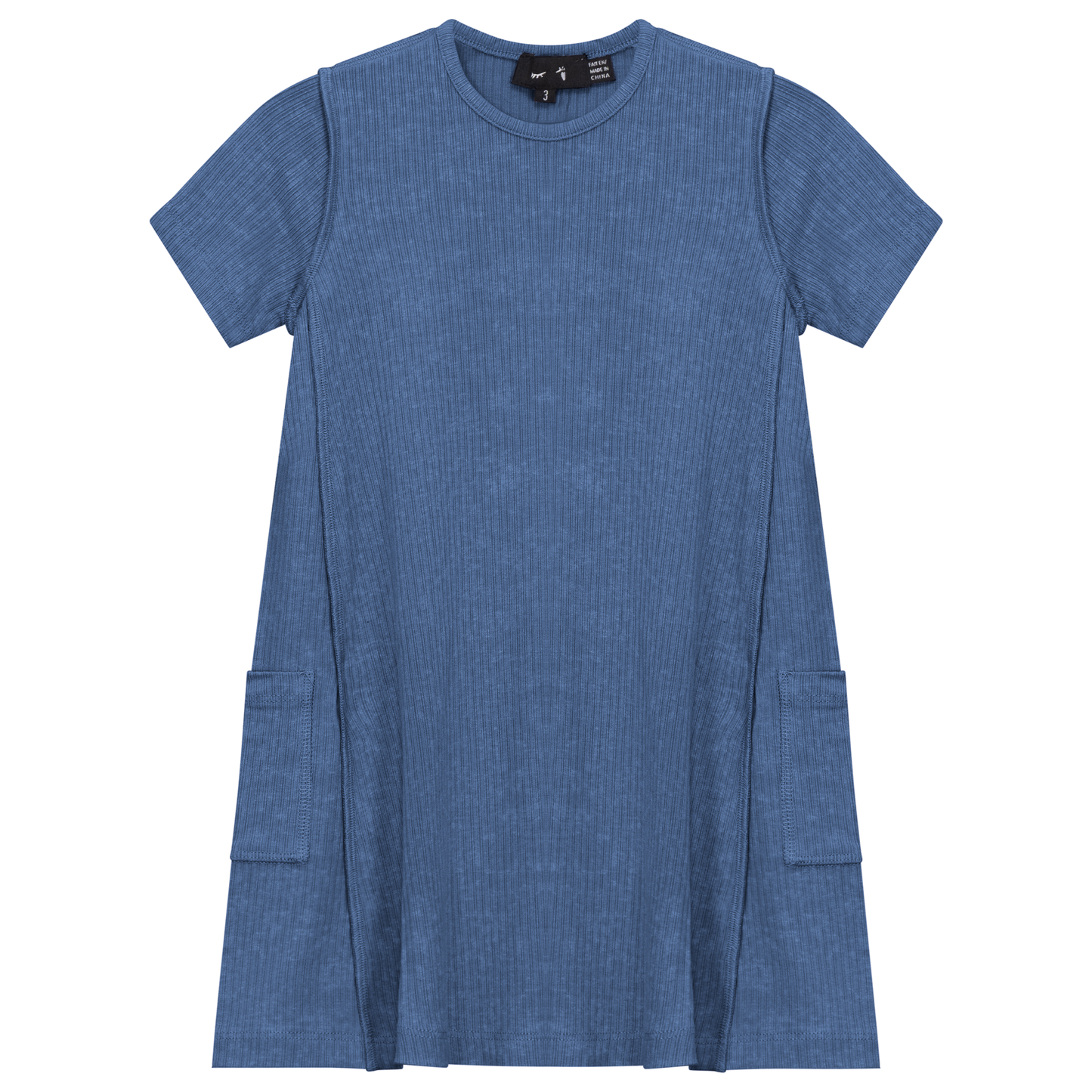 Distressed Dress Dark Denim