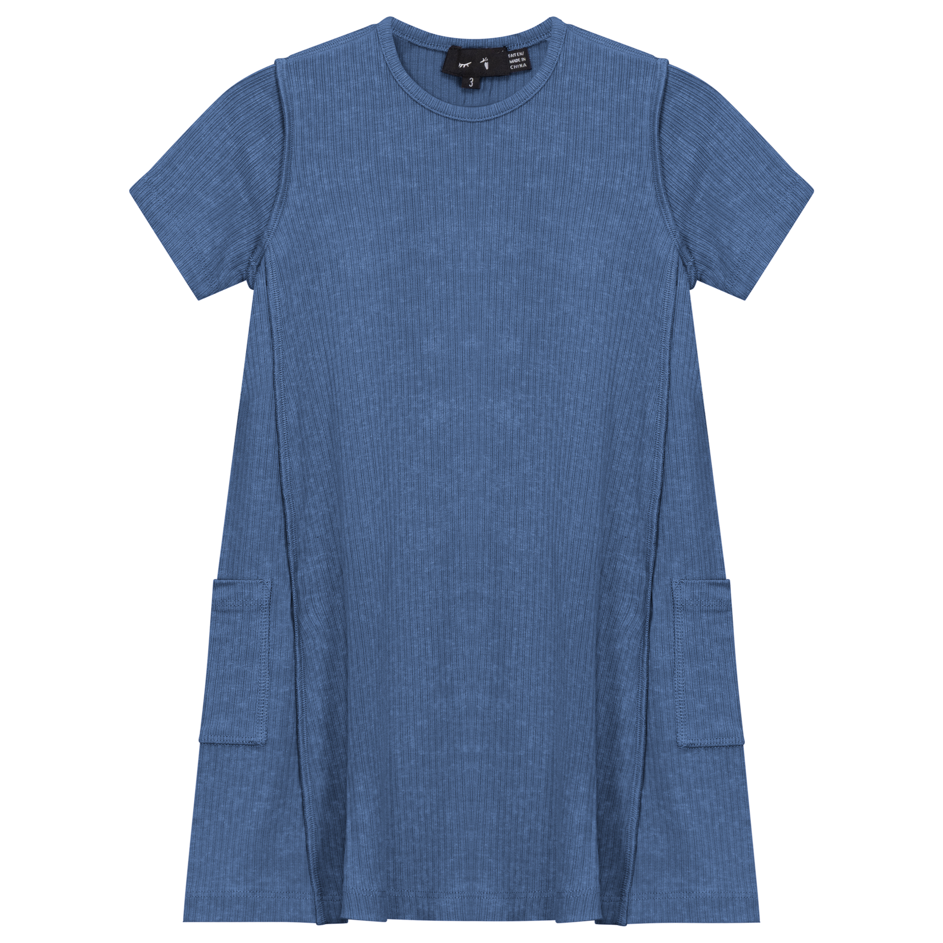 Distressed Dress Dark Denim