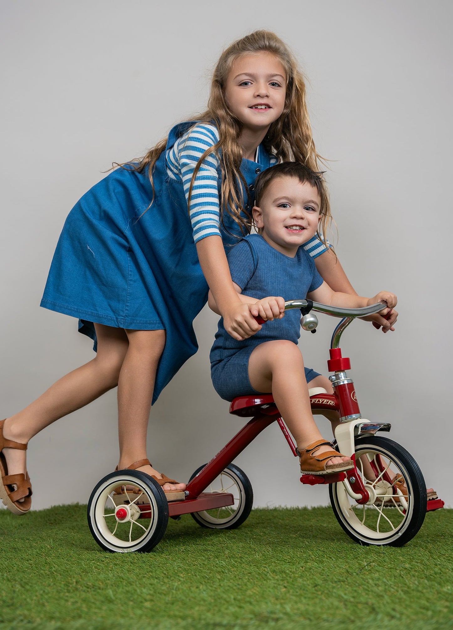 Distressed Shorts Set