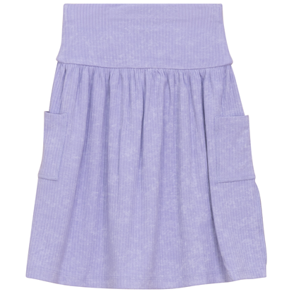 Distressed Skirt Lavender