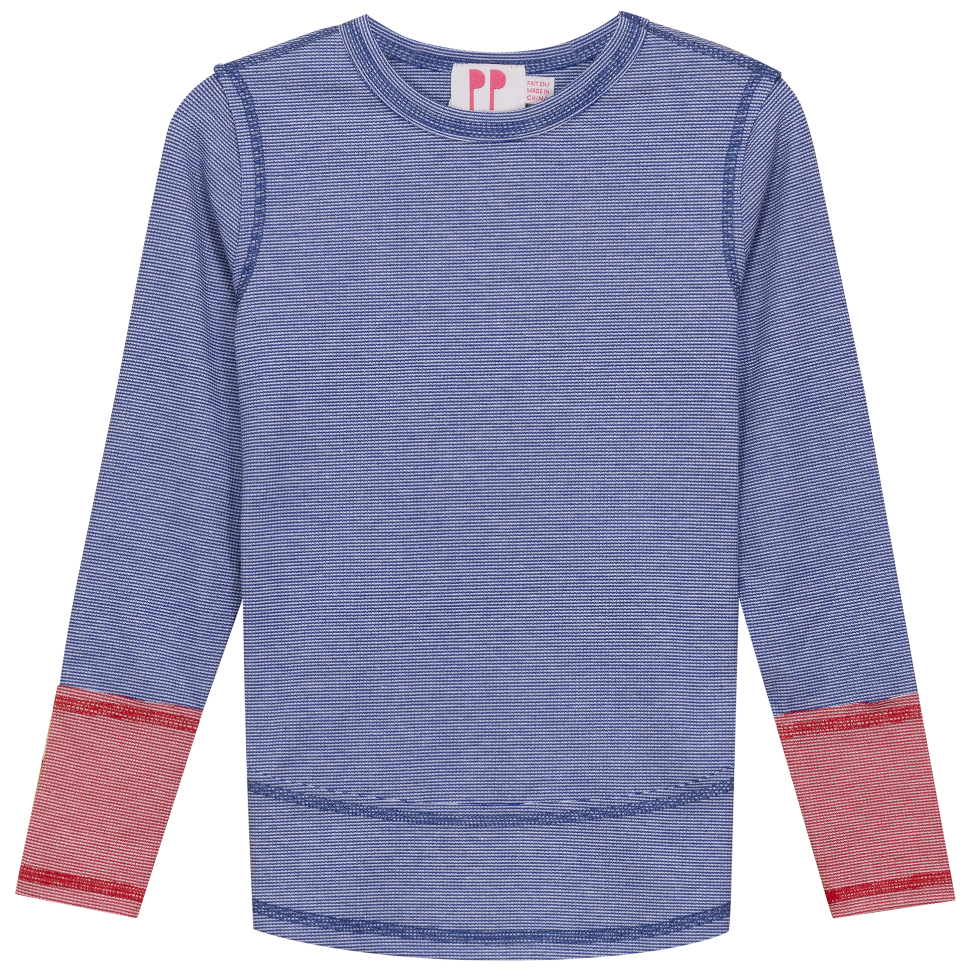 Mini Stripped Top Blue