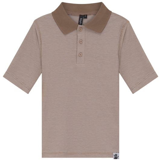 Mini Stripped Short Polo