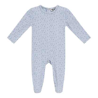 Star Print Onesie Blue