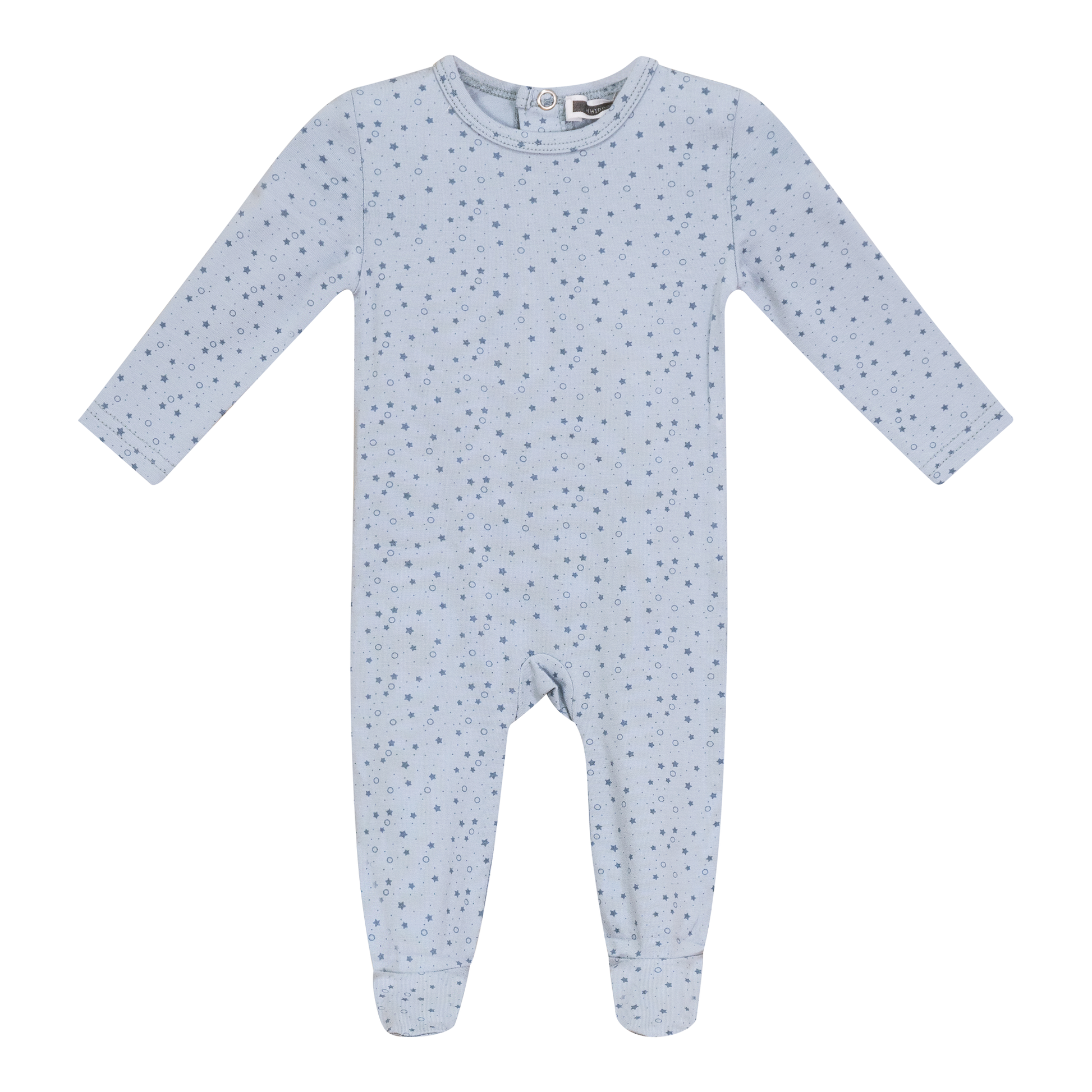 Star Print Onesie Blue
