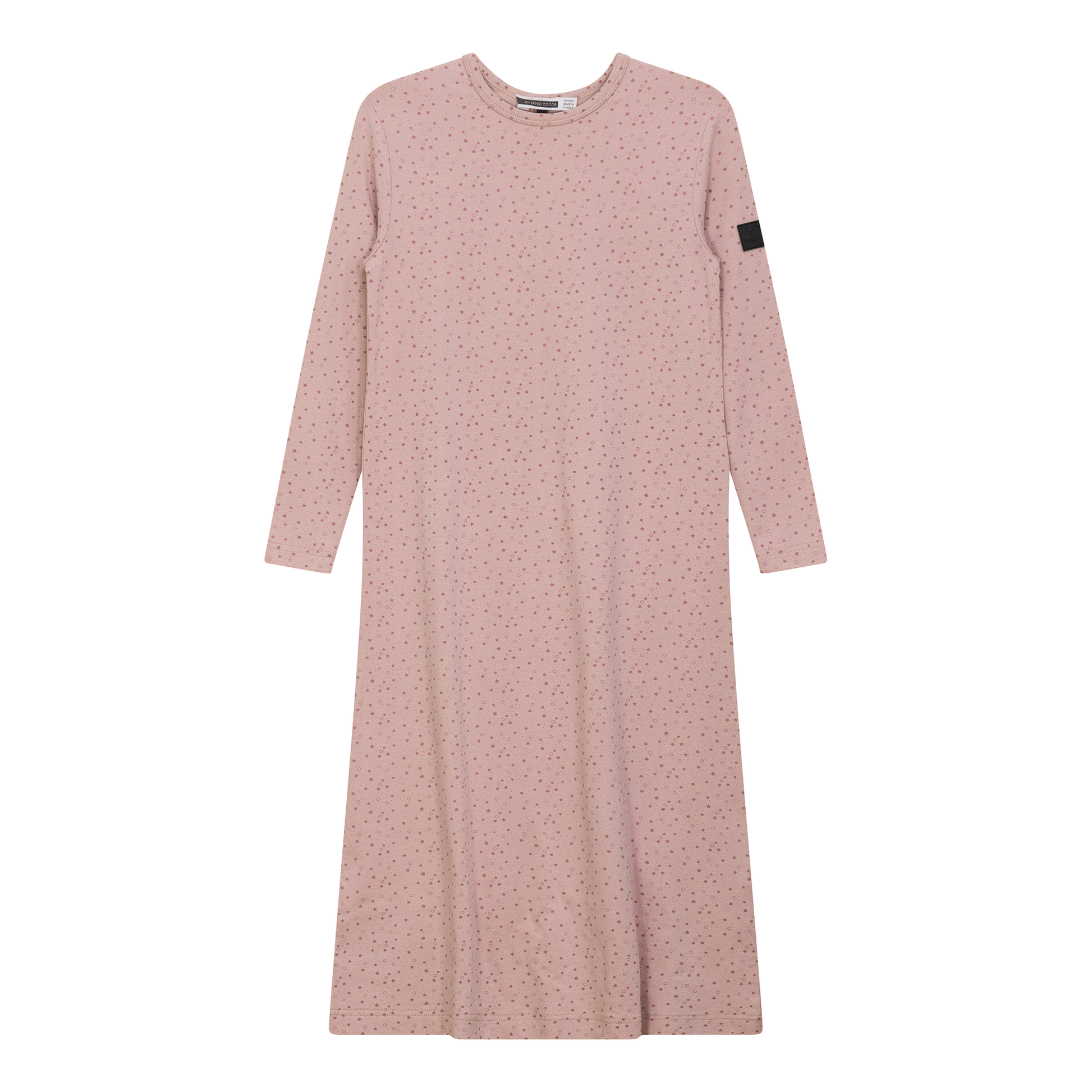Star Print Nightgown Pink