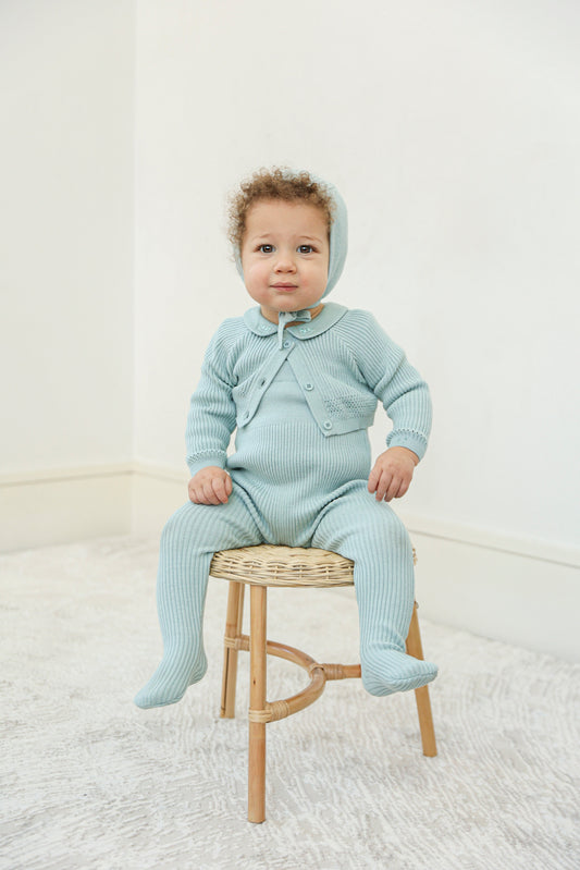 Onesie and Cardigan Set