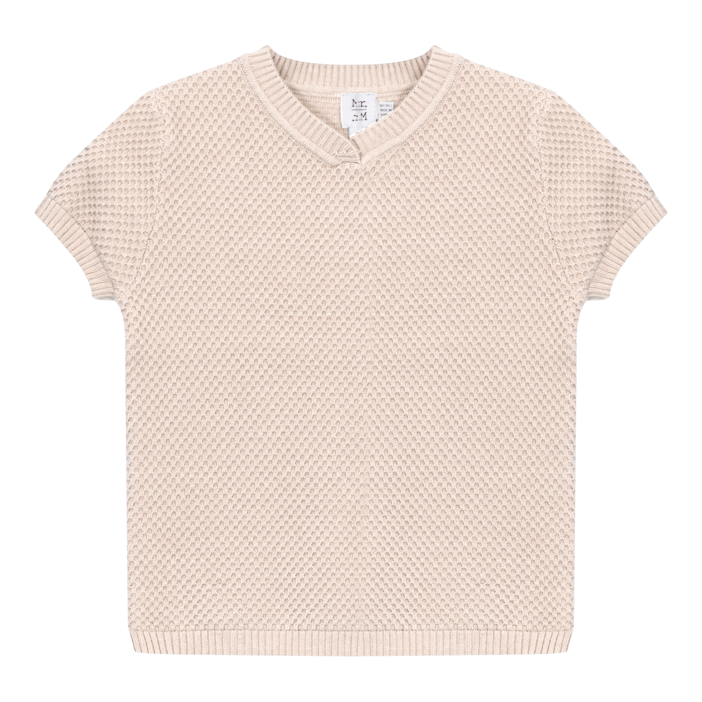 Textured Knit Sweater Dark Almond