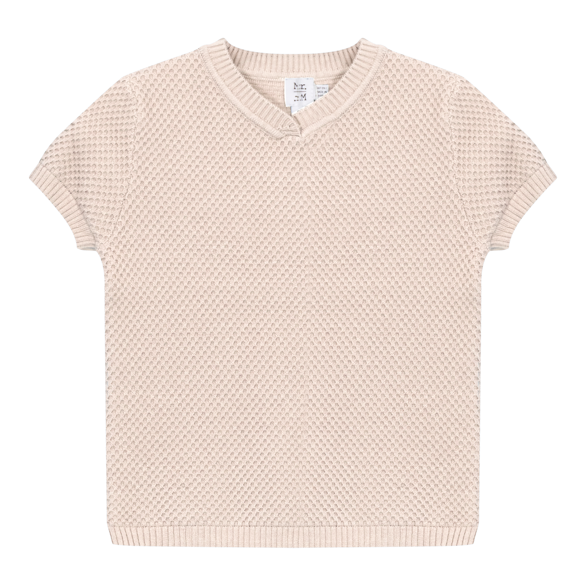 Textured Knit Sweater Dark Almond