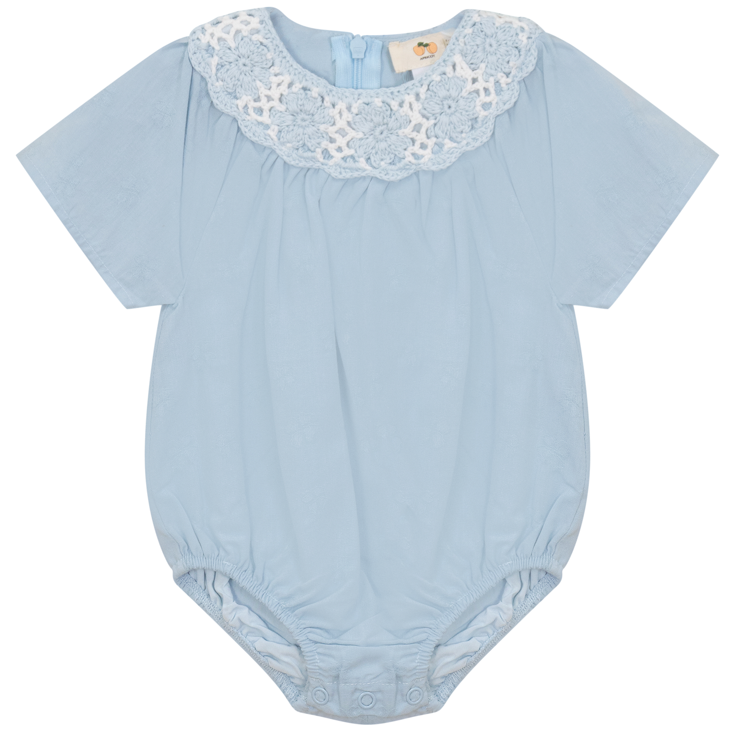 Woven Crochet Bubble Blue