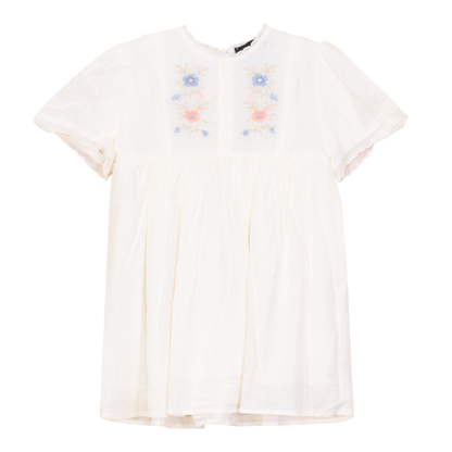 Cape Dress Off White