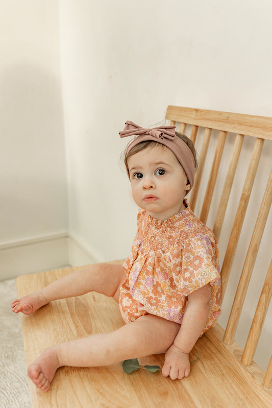 Floral Print Woven Bubble