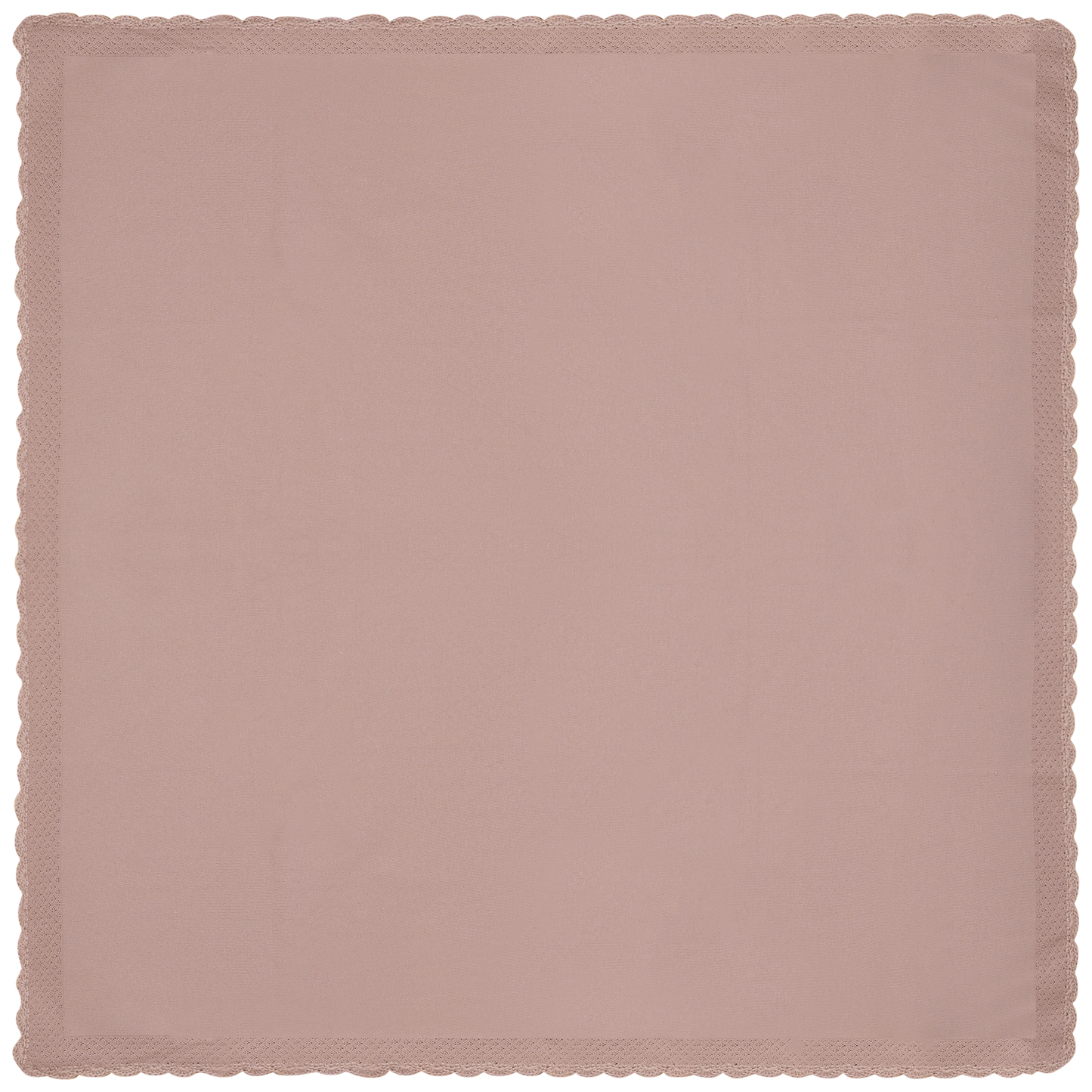 Knit Crochet Blanket Rose Cloud One Size