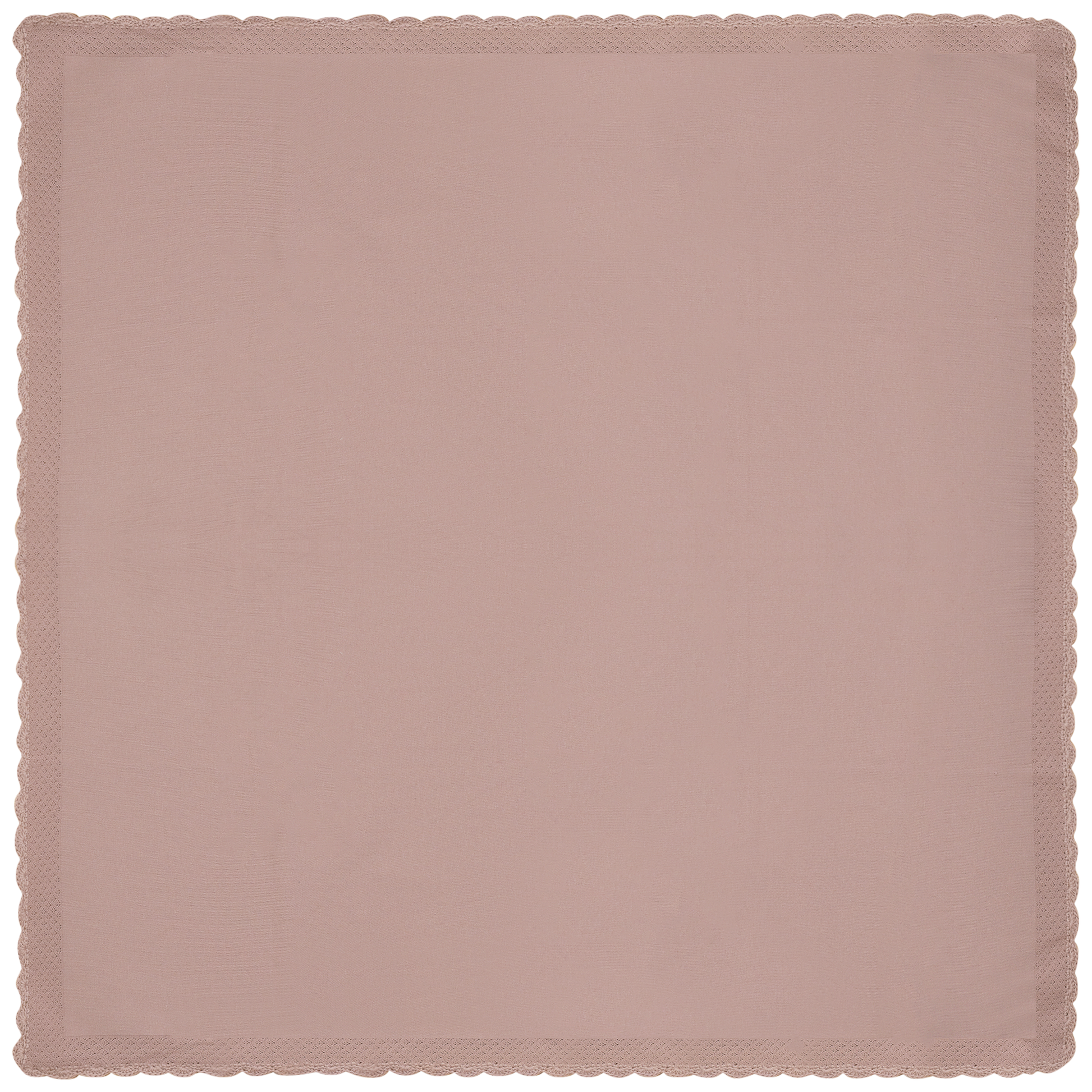 Knit Crochet Blanket Rose Cloud One Size