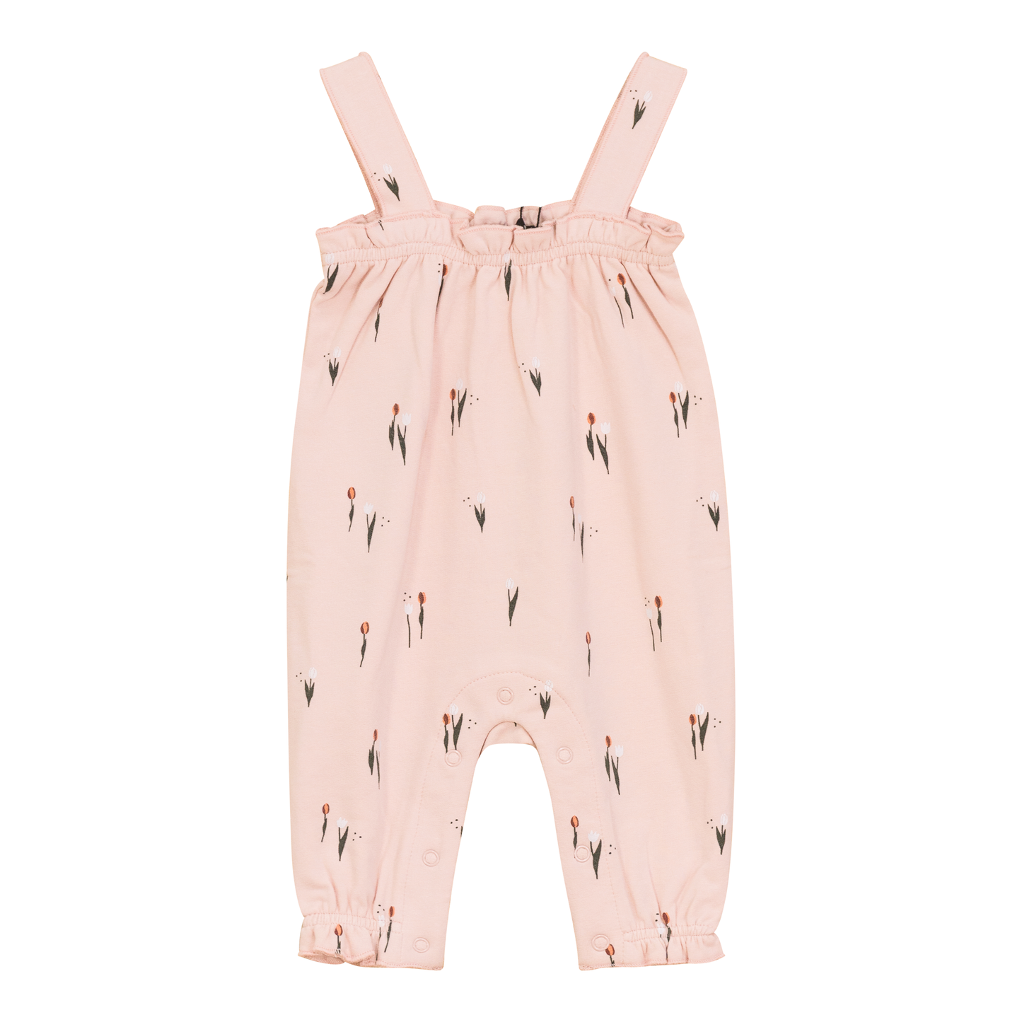 Tulip Printed Overall Soft Pink