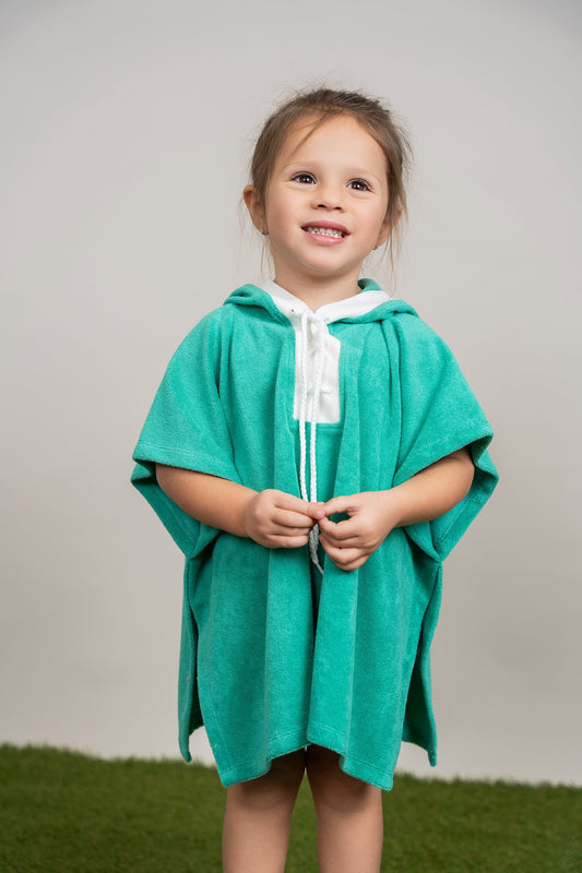Cotton Terry Poncho