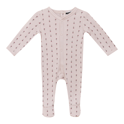 Grandpa Style Printed Onesie Primrose