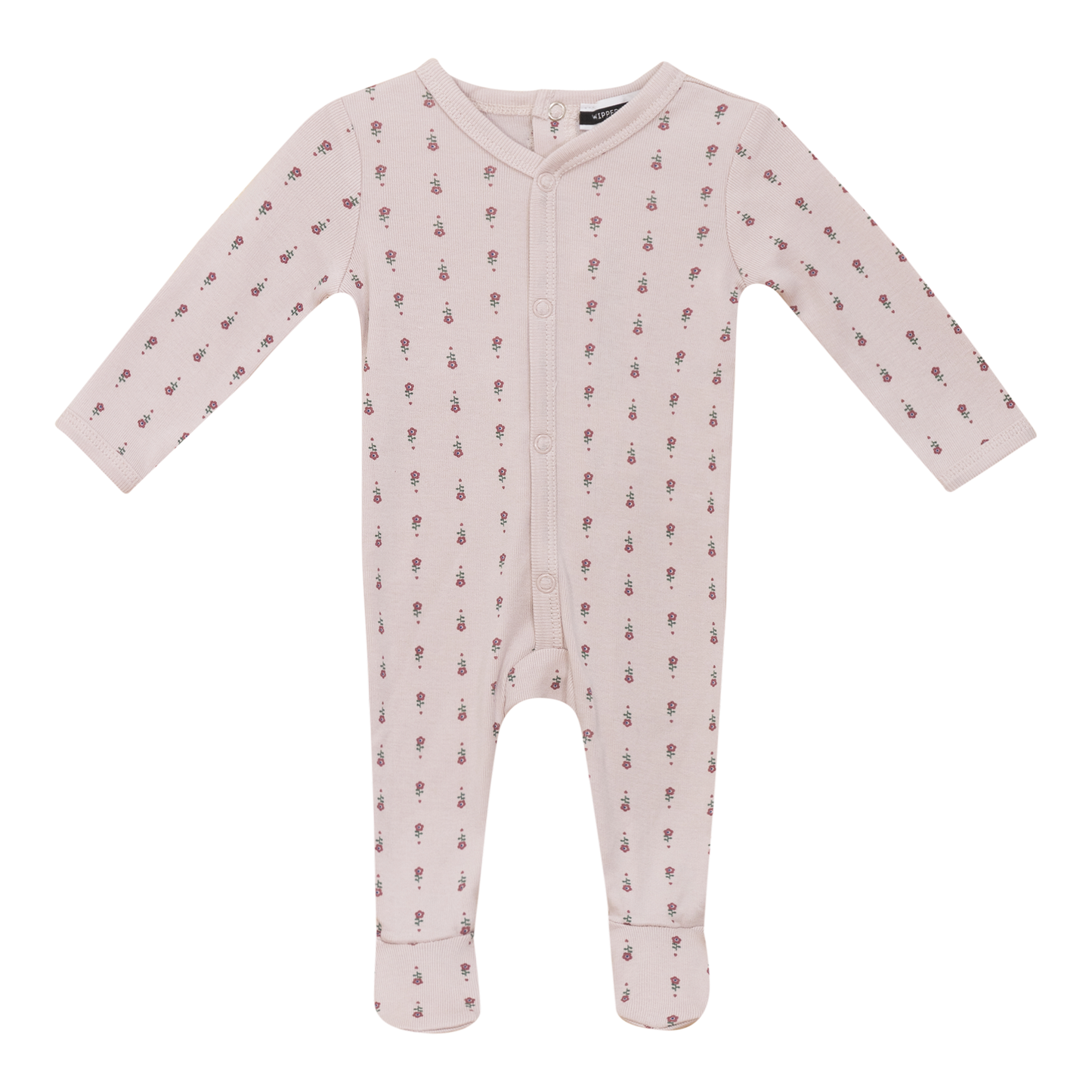 Grandpa Style Printed Onesie Primrose