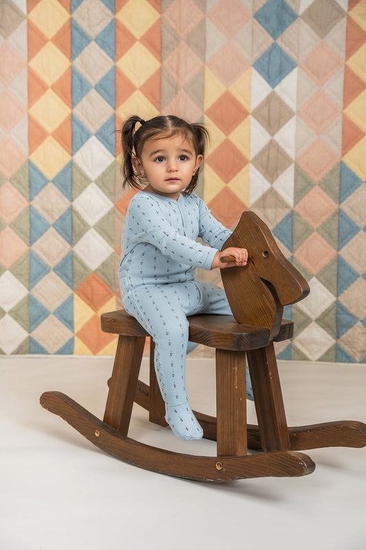 Grandpa Style Printed Onesie