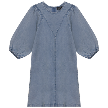 Washed Denim Dress Denim Wash