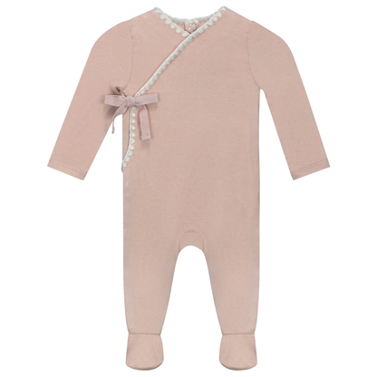 Wrap Onesie Pink 3 Months