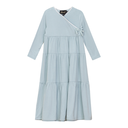 Tiered Wrap Robe Seabrook