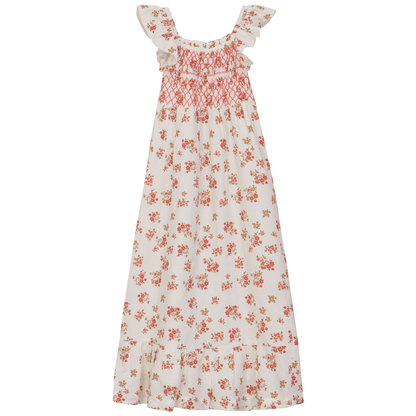 Floral Print Jumper Cream