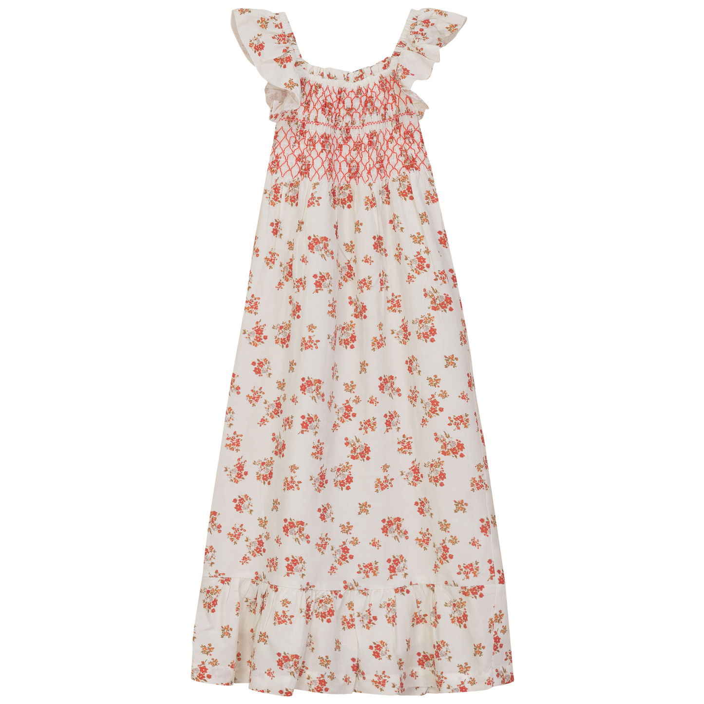 Floral Print Jumper Cream