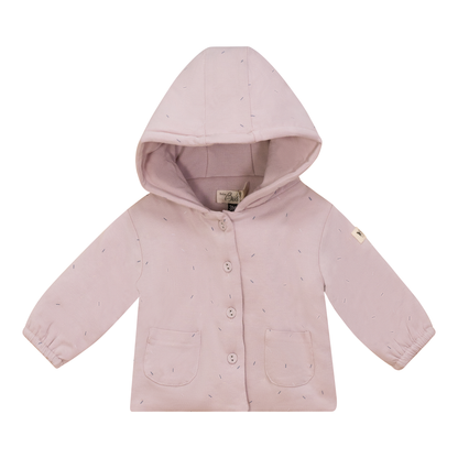 Sprinkle Print Puffy Jacket Primrose