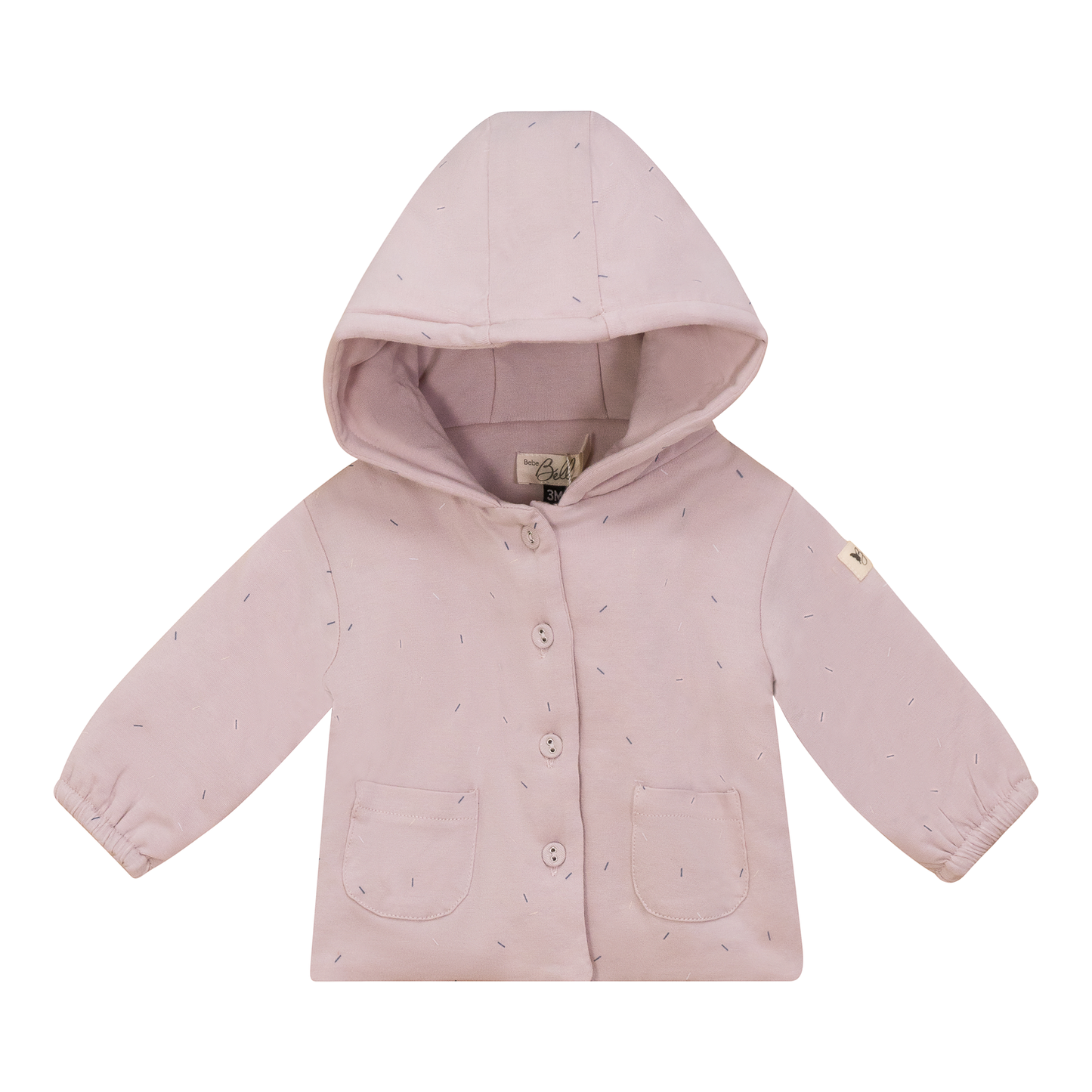 Sprinkle Print Puffy Jacket Primrose