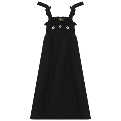 Girls Jumper Robe Black