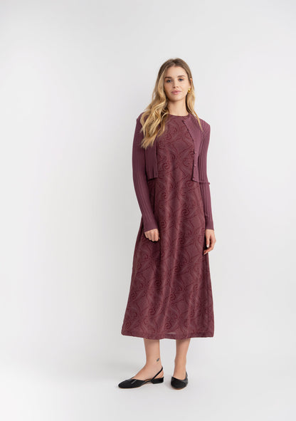 Paisley Print Jumper Set