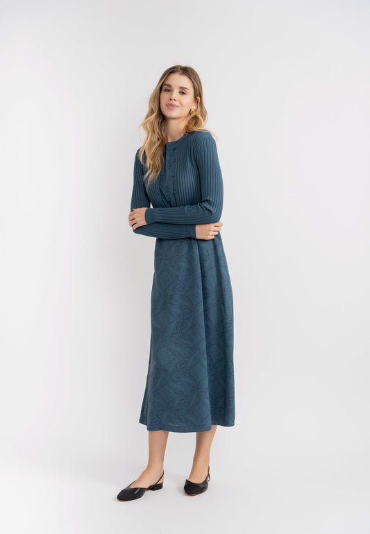 Paisley Print Jumper Set