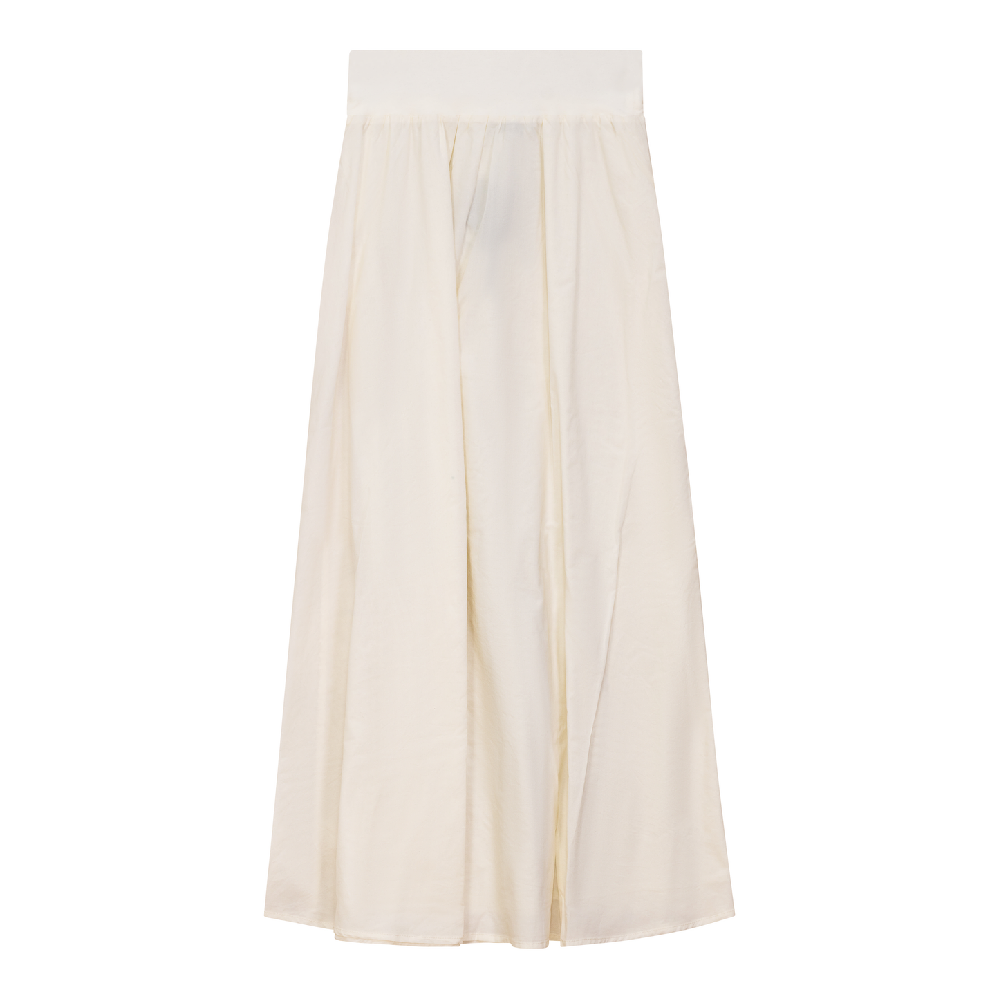 Circle Midi Skirt Cream