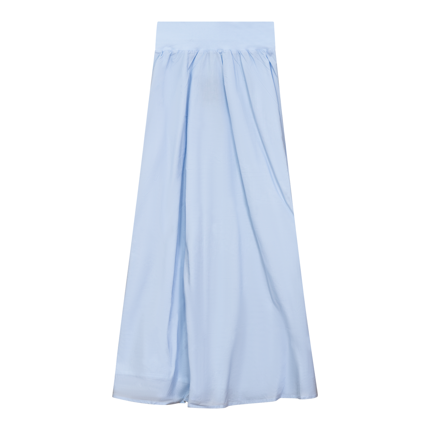 Circle Midi Skirt Light Blue