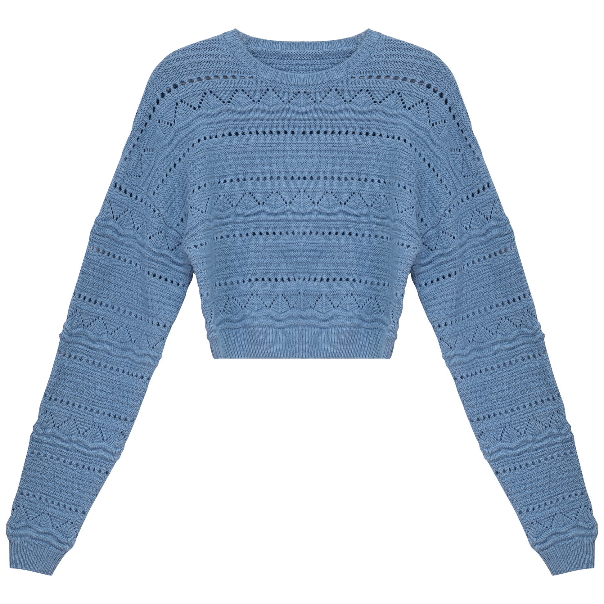 Multi Knit Sweater Bluebelle