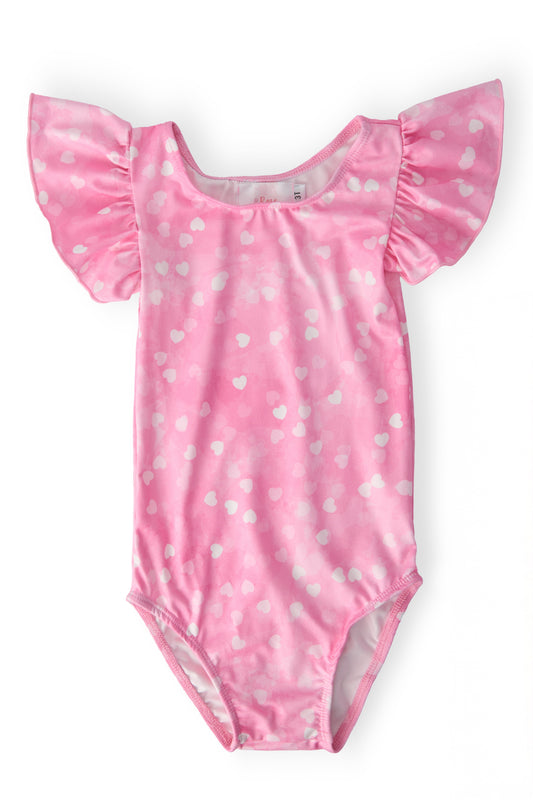 Shine Bright S/S Flutter Sleeve Leotard