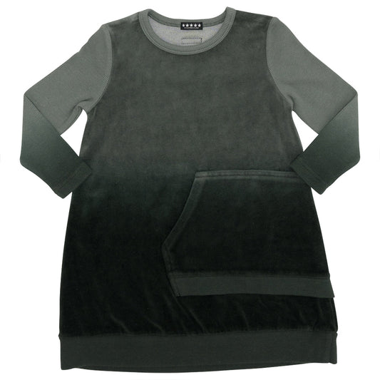 Dip Dye Velour Dress