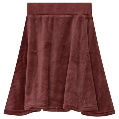 Velour Skirt Apple Butter