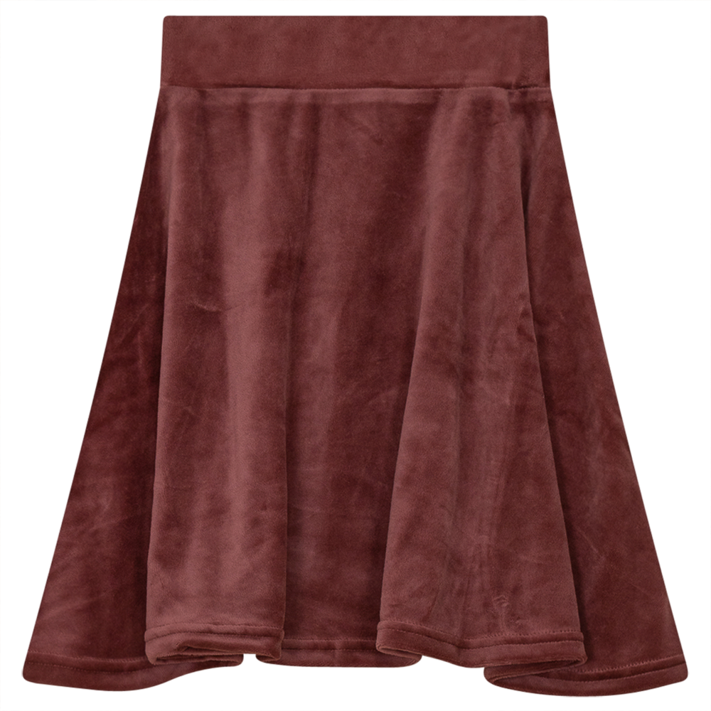Velour Skirt Apple Butter