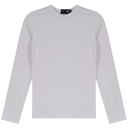 Rib Basic Henley Top