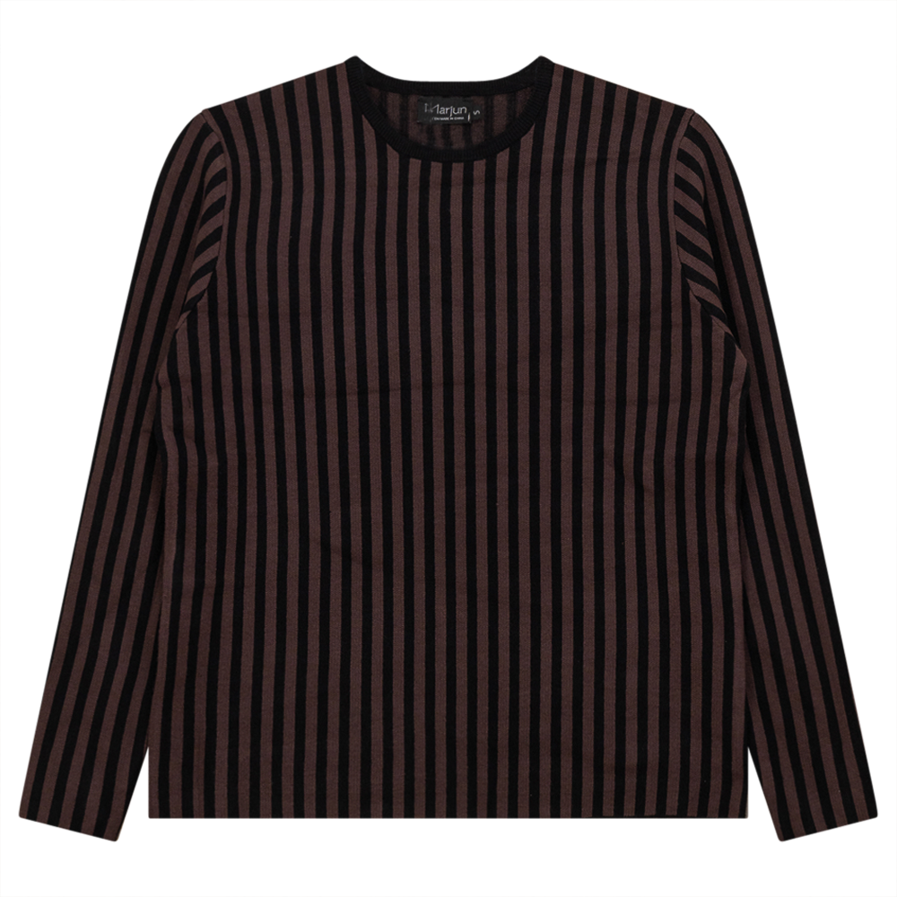 2 Tone Sweater Black Coffee