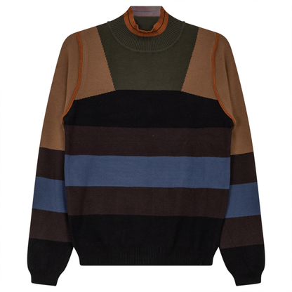 Striped Knit Sweater