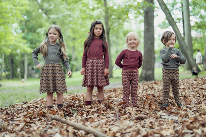 Zig Zag Skirt Skirt With Straps