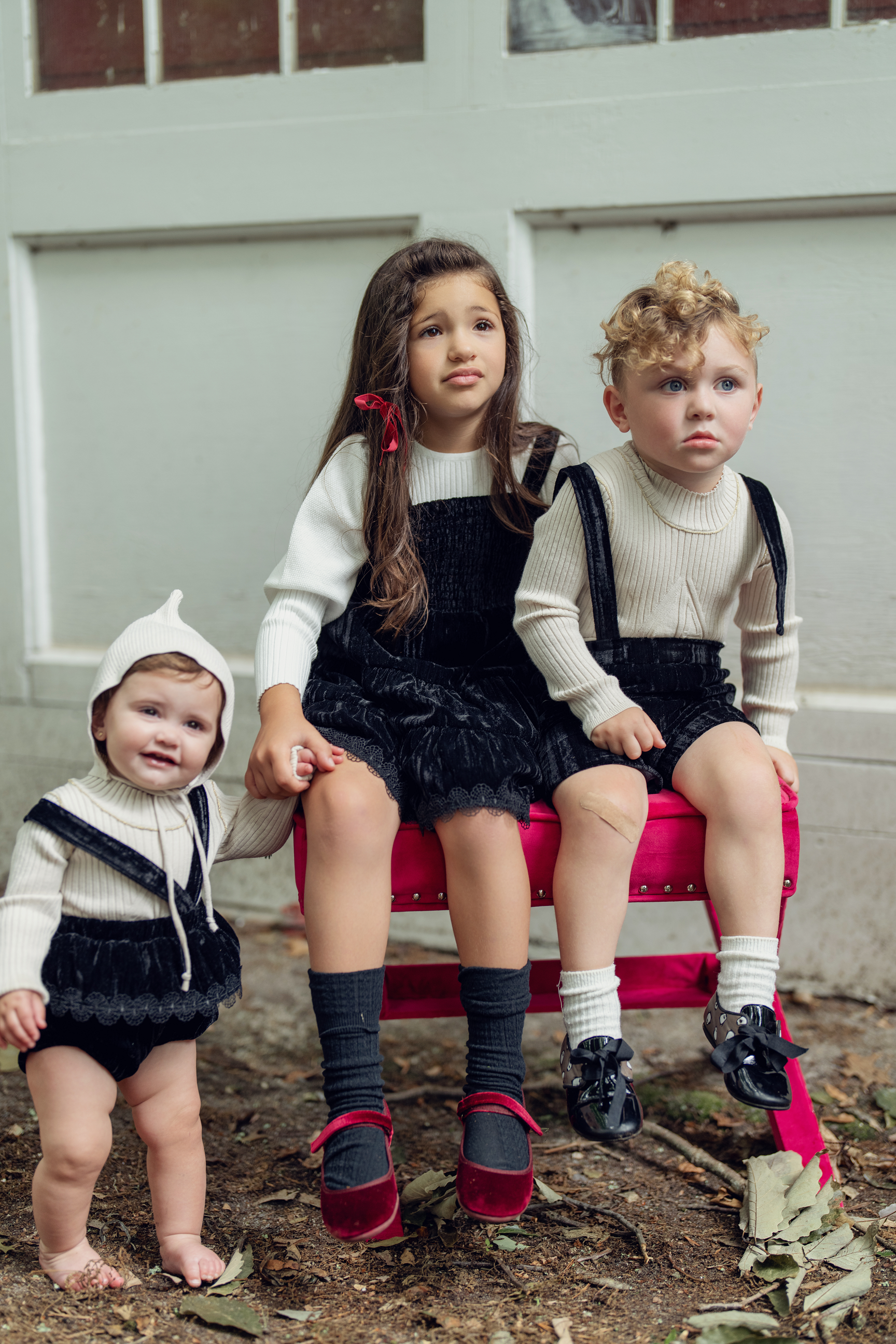 Rib Knit Top With Mock Neck