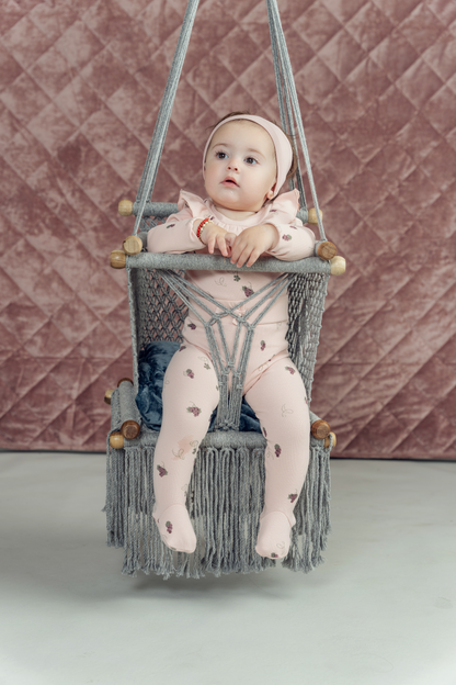 Grapes Print Rib 2PC Set