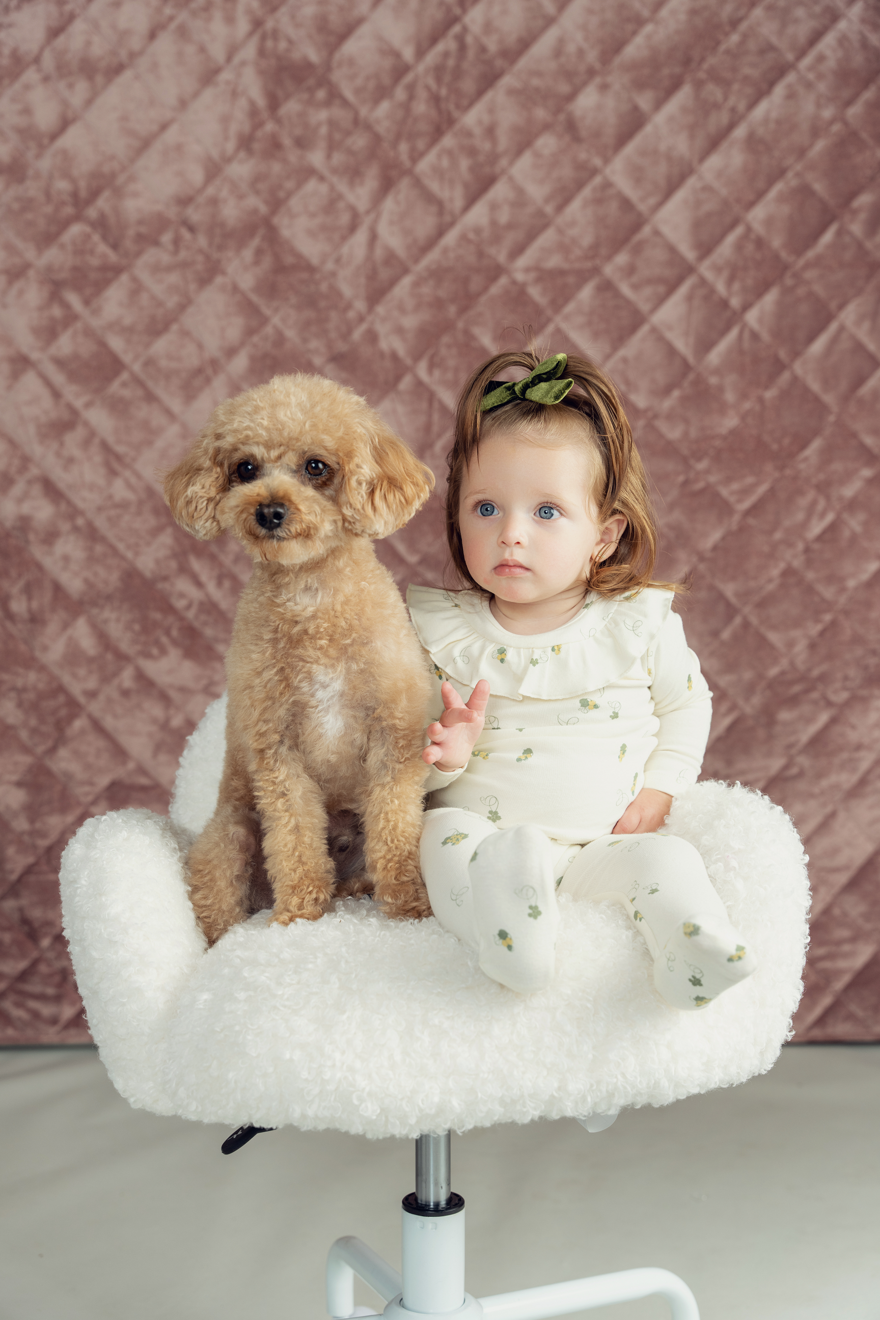 Grapes Print Rib 2PC Set