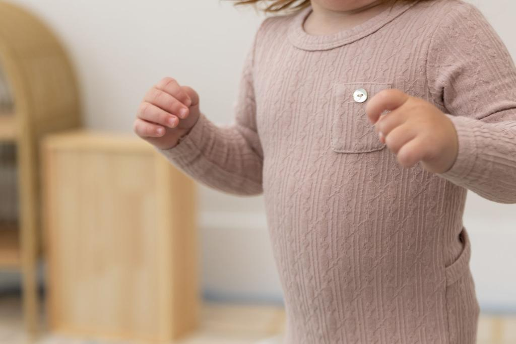 Onesie With Chest Pocket